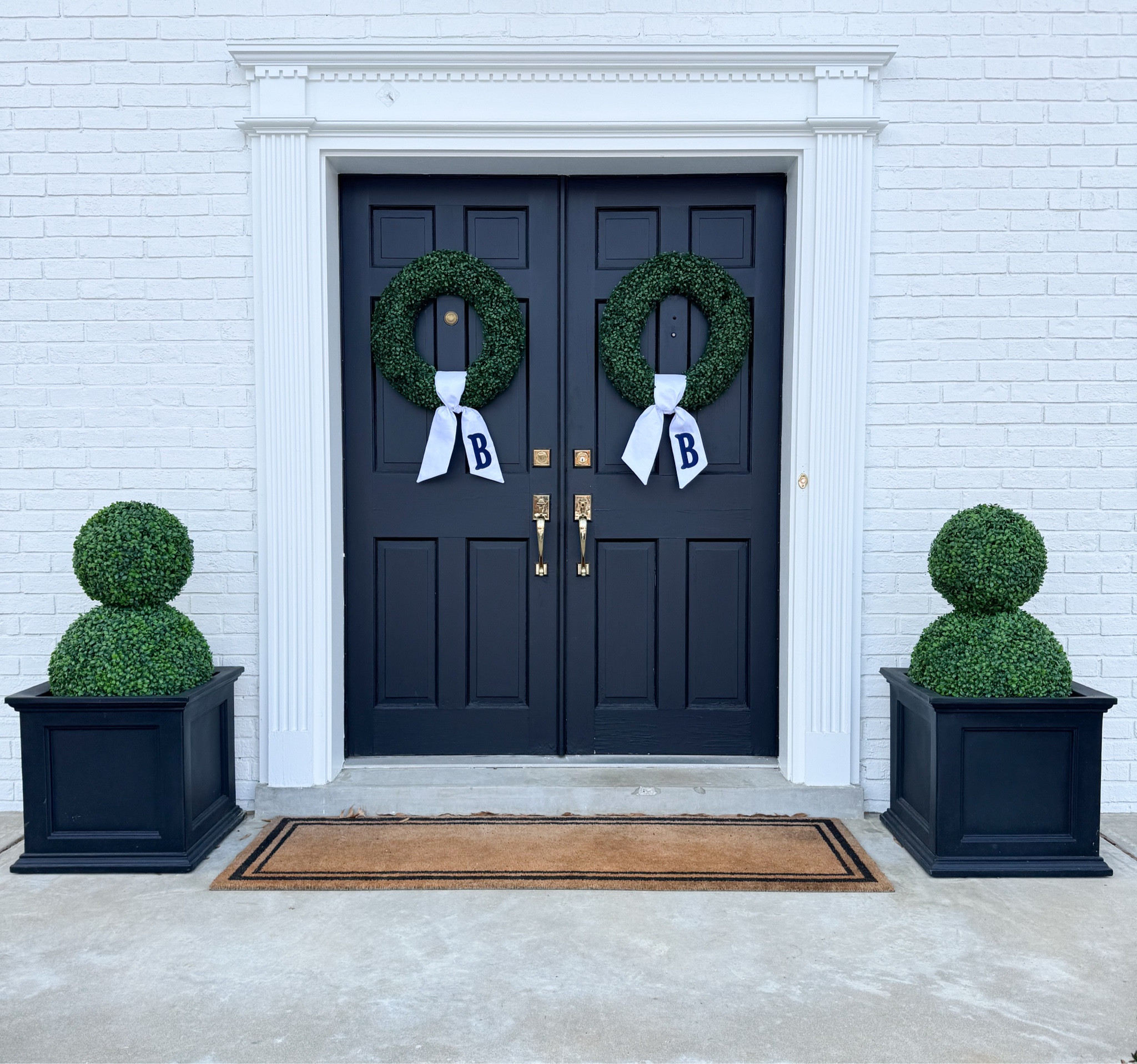 New outdoor decor. My wreath sashes are from Etsy.

#LTKHome