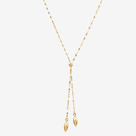 Gold Addiction Womens 14K Gold 18 Inch Y Necklace, One Size | JCPenney