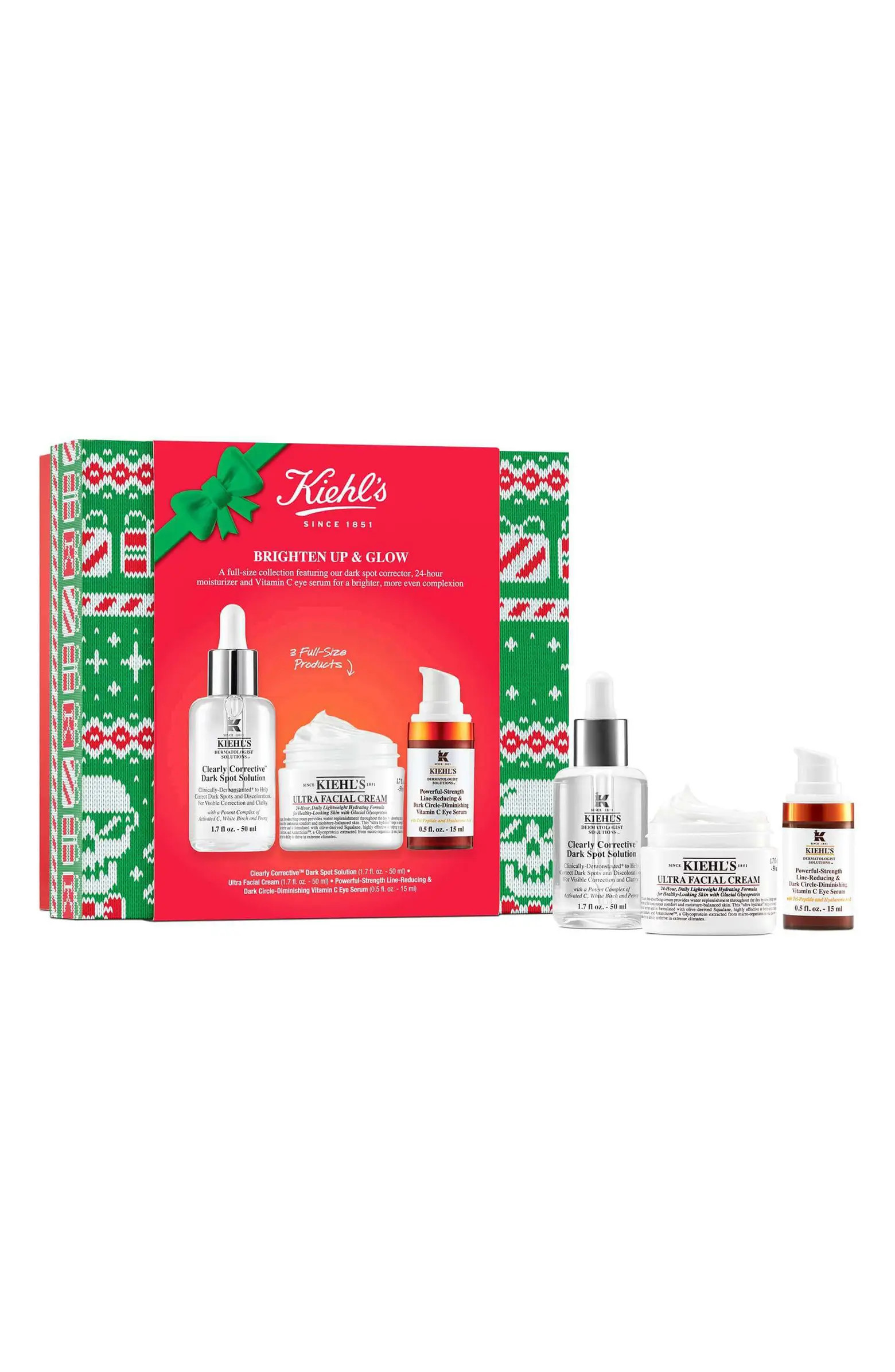 Kiehl's Since 1851 Brighten Up Glow Set $167 Value | Nordstrom | Nordstrom