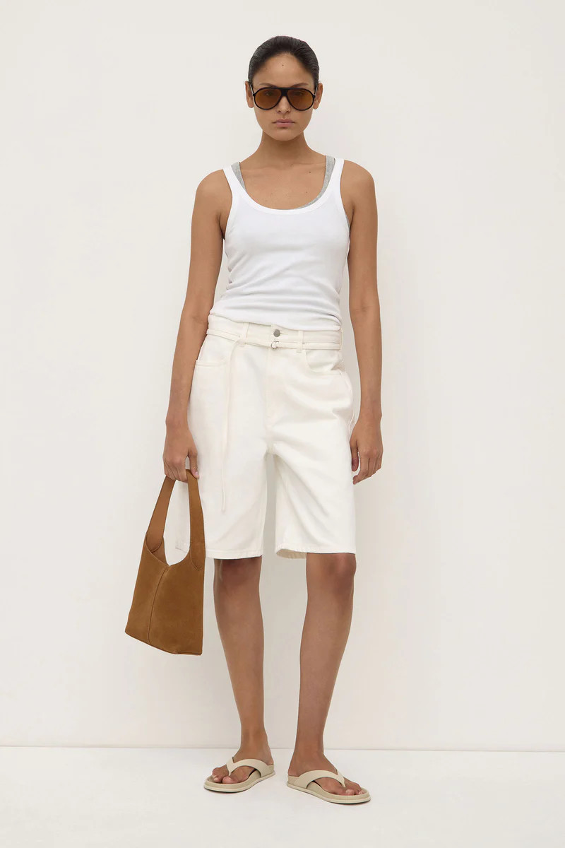 Loose Fit Long Denim Short | Assembly Label (AU)