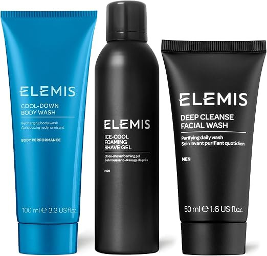 ELEMIS Men’s Head-to-Toe Grooming Collection, 3-Piece Daily Essentials to Elevate his Skin, Gif... | Amazon (UK)