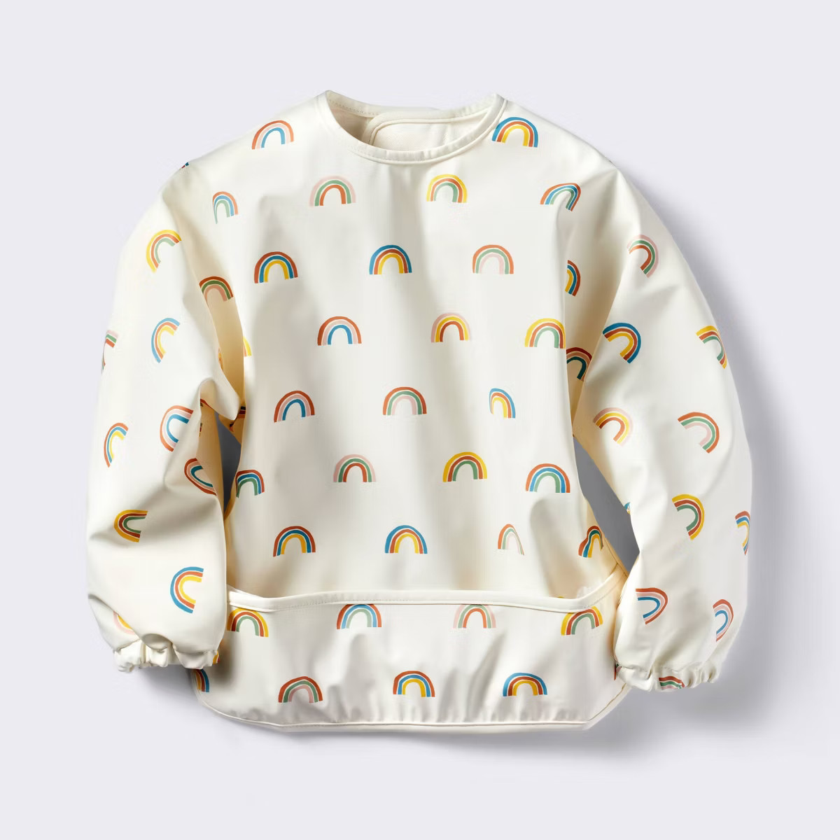 Long Sleeve Bib - Rainbow - Cloud Island™ | Target