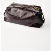 Zara - Xxl Leather Clutch Willy Chavarria X Zara - Brown - One Size Only - Man | Zara US