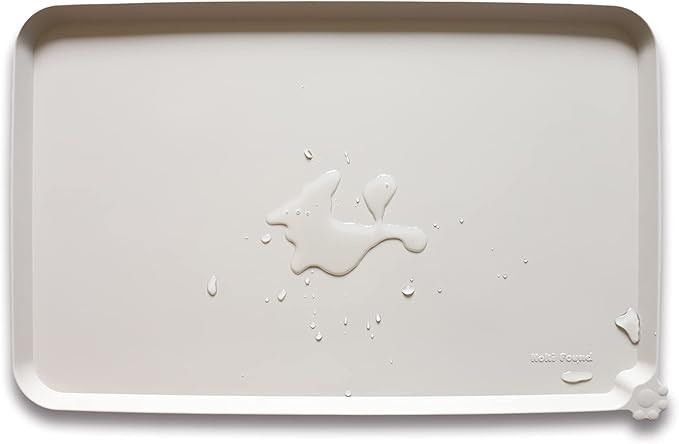 Hoki Found Silicone Pet Food Mats Tray - High-Lips Pet Dog Cat Bowl Mats - Dog Pet Cat Feeding Ma... | Amazon (US)