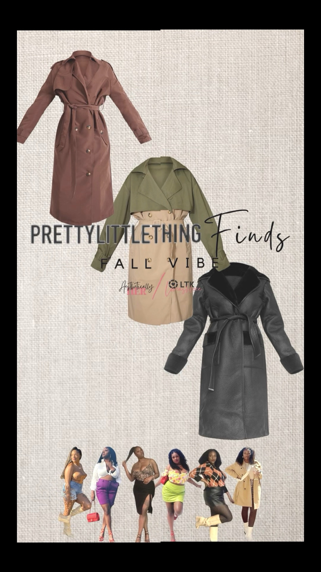 Fall coats, fall fashion, trench coats prettylittlething promo code extra10 

#LTKSeasonal #LTKStyleTip #LTKFallSale