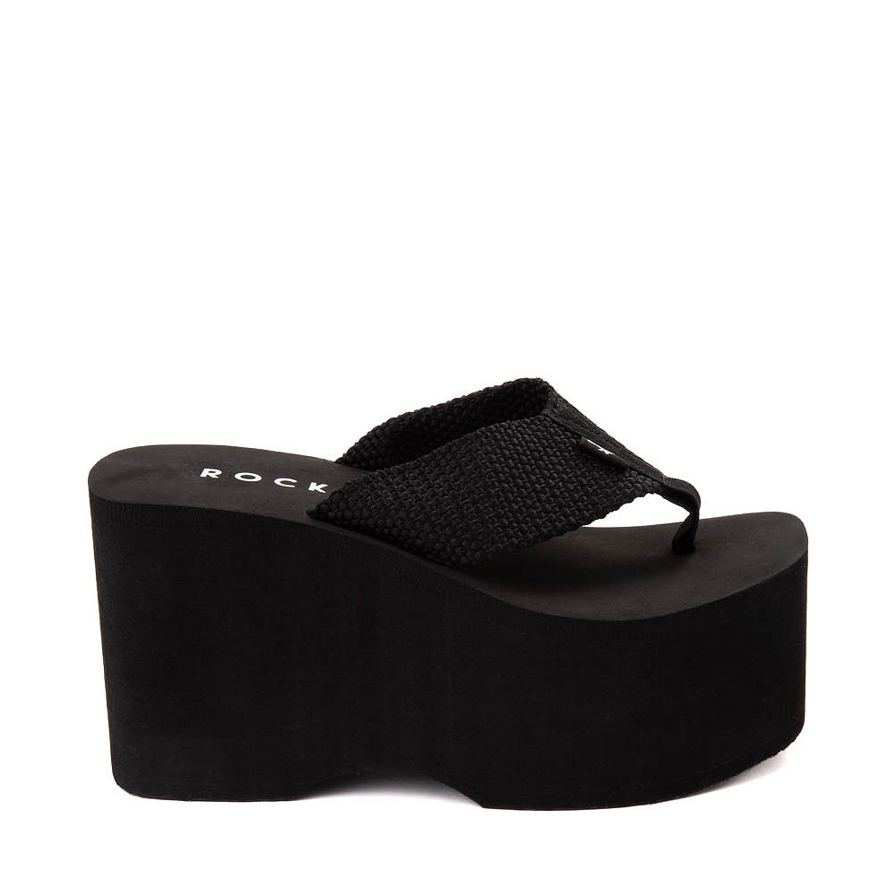 Womens Rocket Dog Big Top Platform Sandal - Black | Journeys