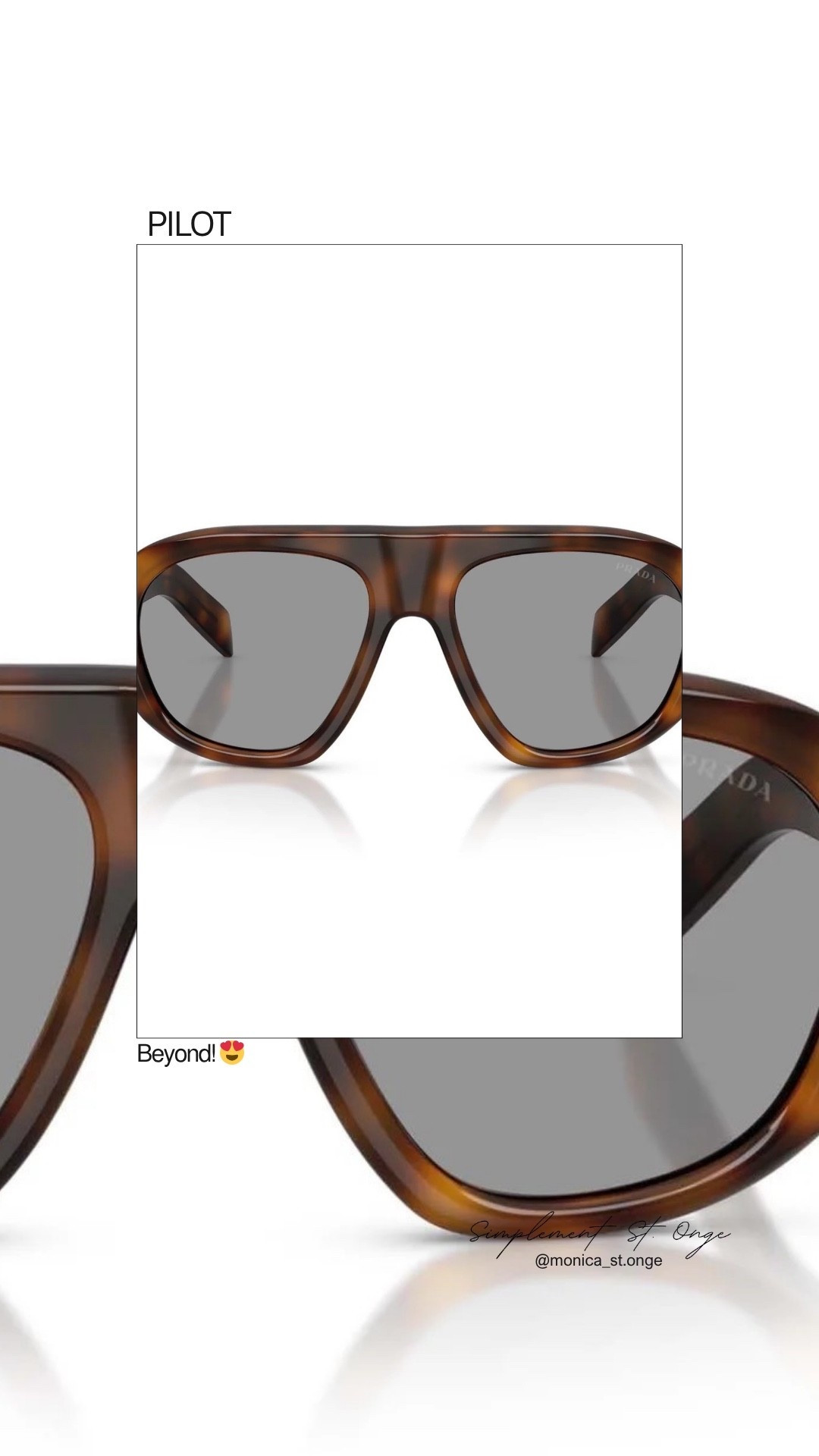 Prada Tortoise 

#LTKOver40 #LTKGiftGuide #LTKStyleTip