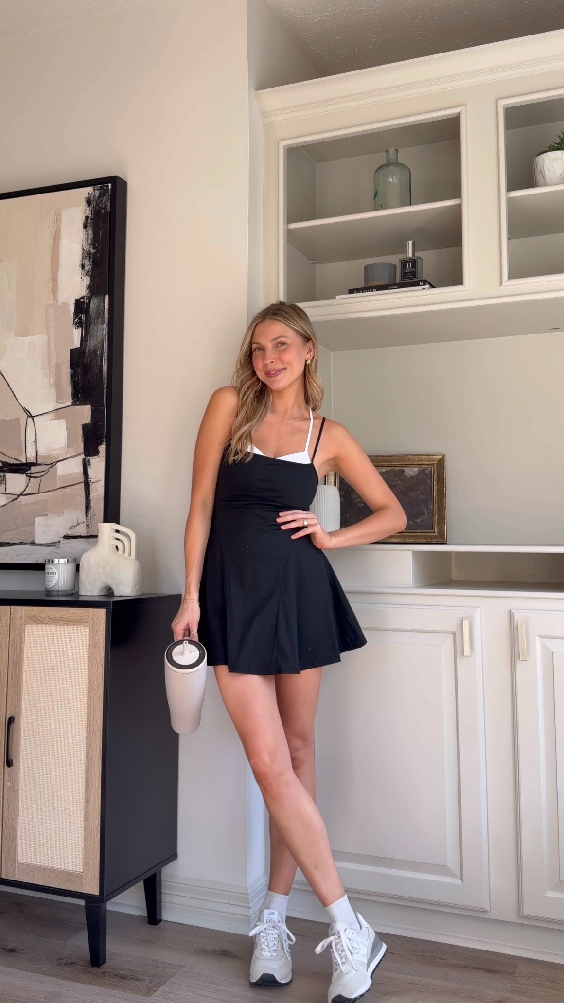 Cute athleisure outfit | S in tennis dress! Has built in bra and shorts under!
 

 #LTKootd #LTKActive