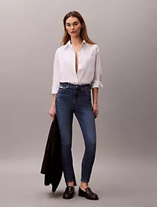 High Rise Skinny Jeans | Calvin Klein | Calvin Klein (US)