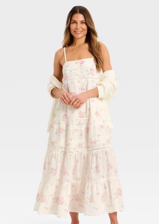 This dress is giving all the spring vibes!!!💛🌸🌼🌴  perfect for a beach vacation outfit!! Layer with a jean jacket for those colder days!

Target style, target, dress, spring dress, Easter

#LTKSeasonal #LTKSaleAlert #LTKootd