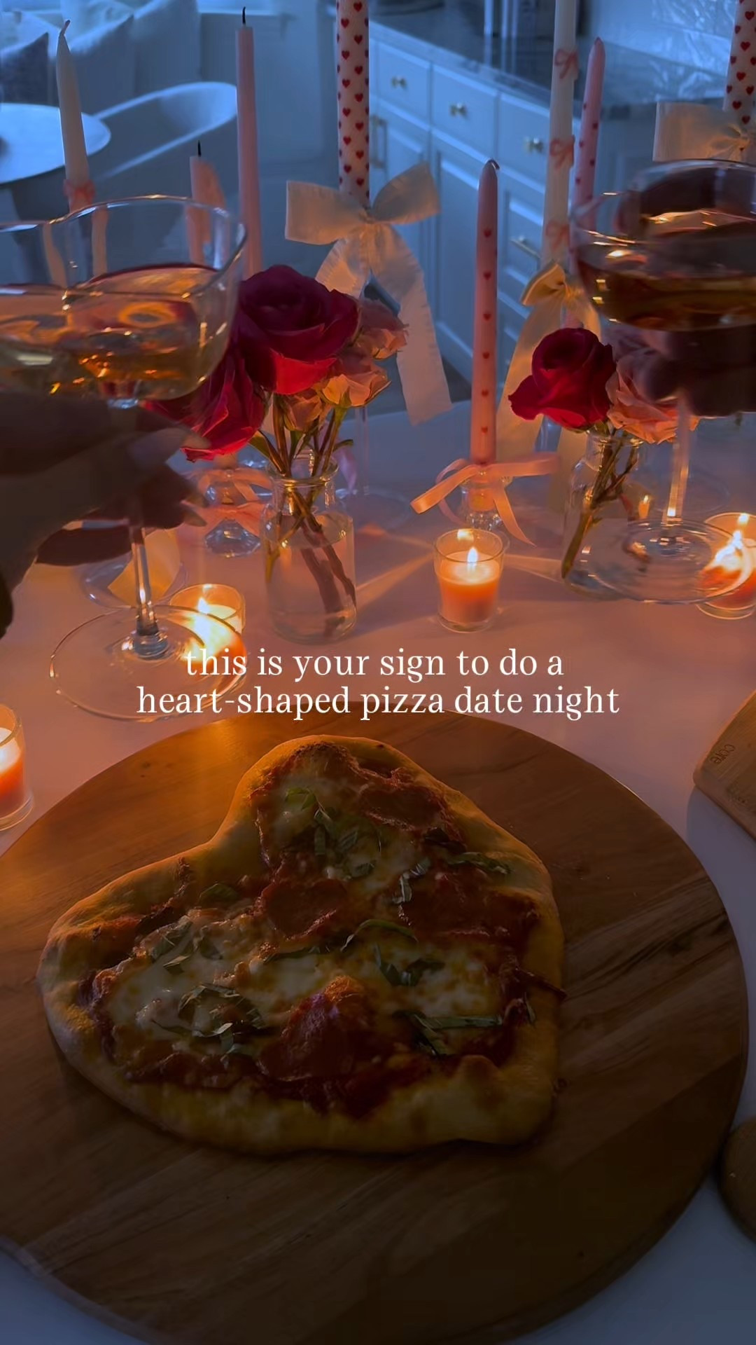 heart-shaped pizza date night 🍕🤍
a cozy at-home valentine’s idea with candles, simple florals, and an easy pizza night setup. linking the pieces i used to recreate this vibe at home.

#LTKSeasonal #LTKValentine #LTKHome