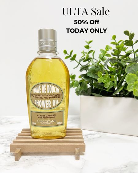 My favorite L’OCCITANE Shower Oil 50% Off TODAY ONLY during ULTA Semi-Annual Beauty Event 🌸

Ulta Sale, L’Occitane Almond Shower Oil, Almond Body Wash 

#LTKover40 #LTKbeauty #LTKsalealert