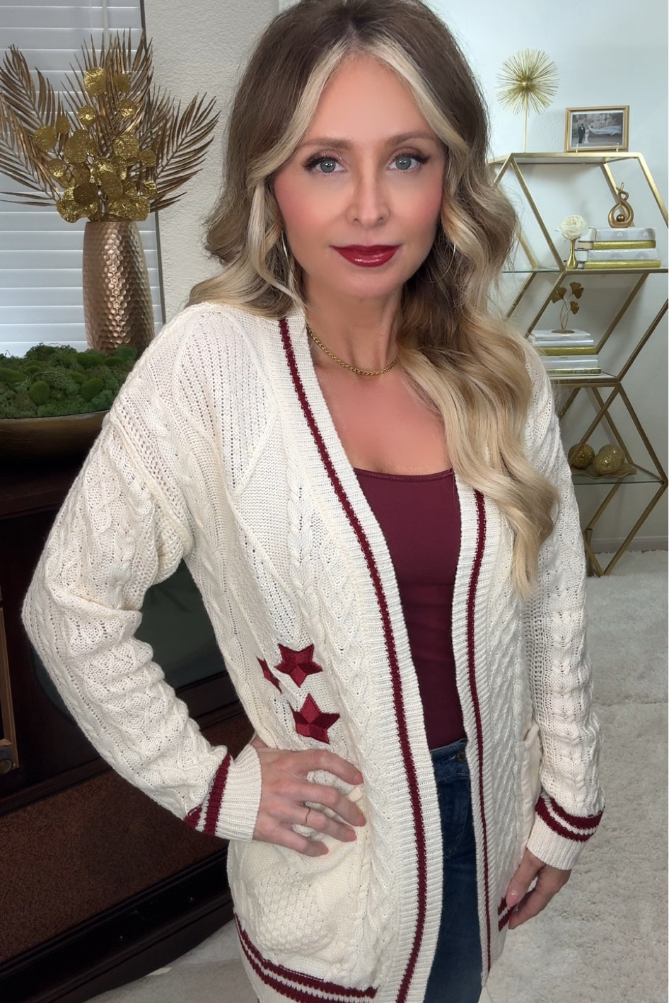 My Taylor Swift inspired star cardigan. (Also super affordable) 

#LTKFindsUnder50