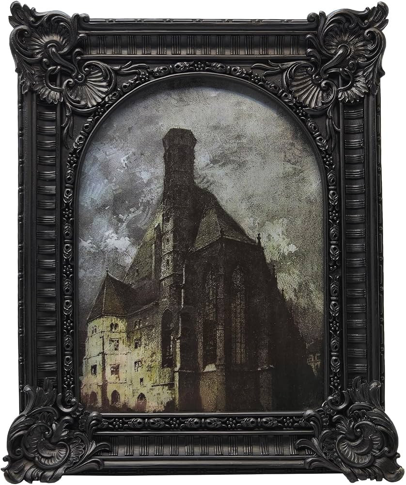 5x7 Vintage Picture Frame, Antique Black Ornate Arched Photo Frame for Wall Hanging or Tabletop D... | Amazon (US)