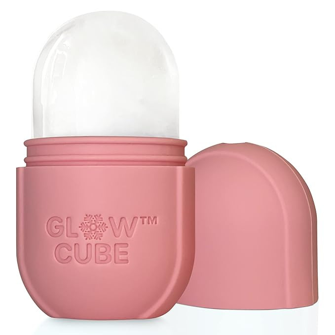 Glow Cube Ice Roller For Face Eyes and Neck To Brighten Skin & Enhance Your Natural Glow/Reusable... | Amazon (US)