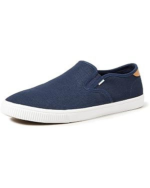 TOMS Mens Baja Slip On Sneakers Shoes Casual - Black | Amazon (US)