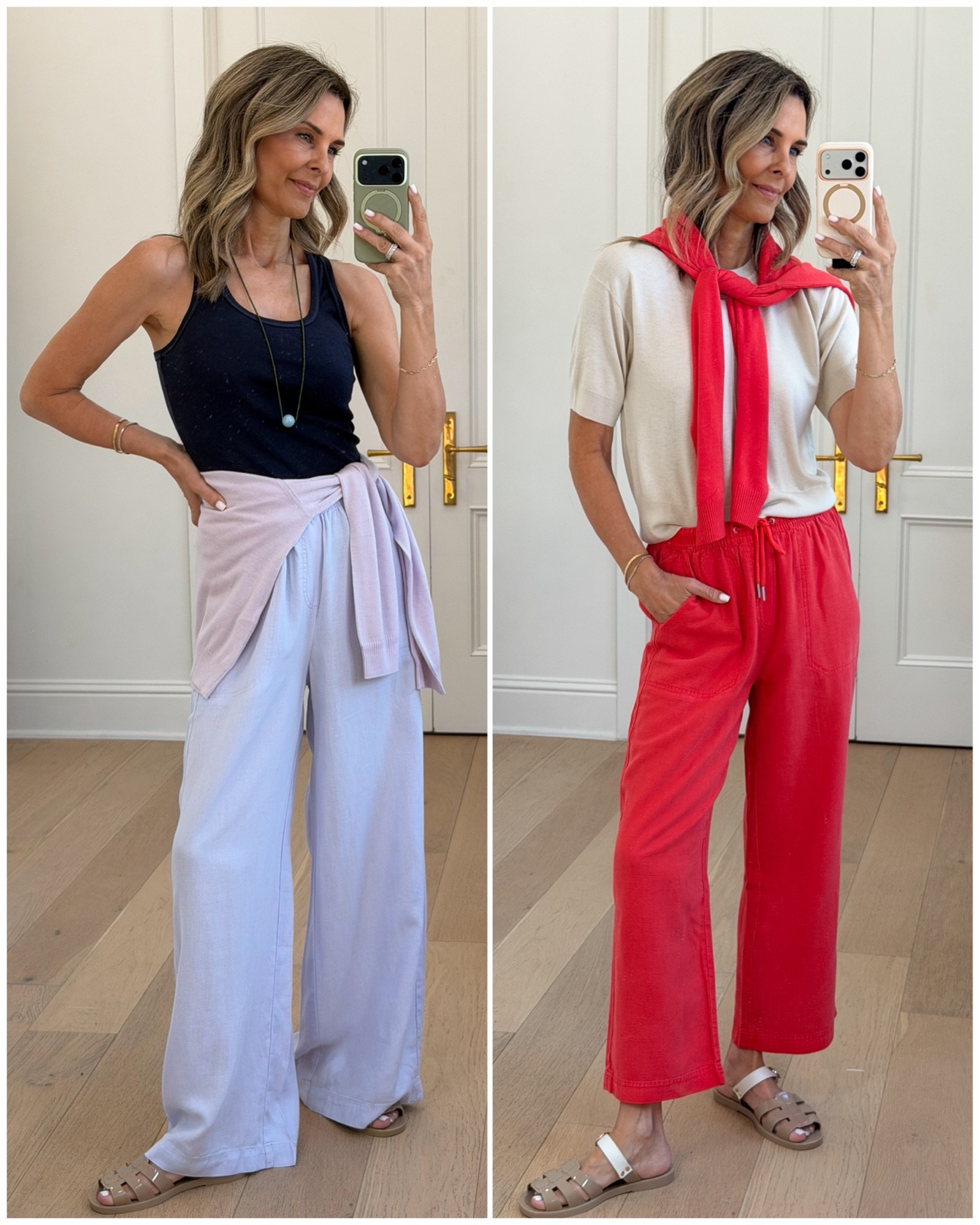 Such fun colors for the summer! @Splendid 
I’m 5’6’’ and linked even more colorful pants for you below

#LTKootd #LTKOver40 #LTKSeasonal