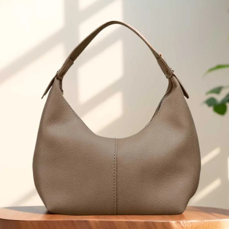 Moontgen Women Retro Casual Armpit Handbag Pu Leather Girls Outdoor Daily Bag (Beige) | Walmart (US)