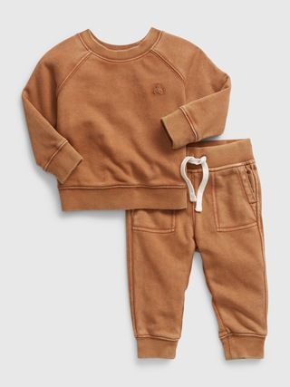 Baby Two-Piece Sweat Outfit Set | Old Navy (US)