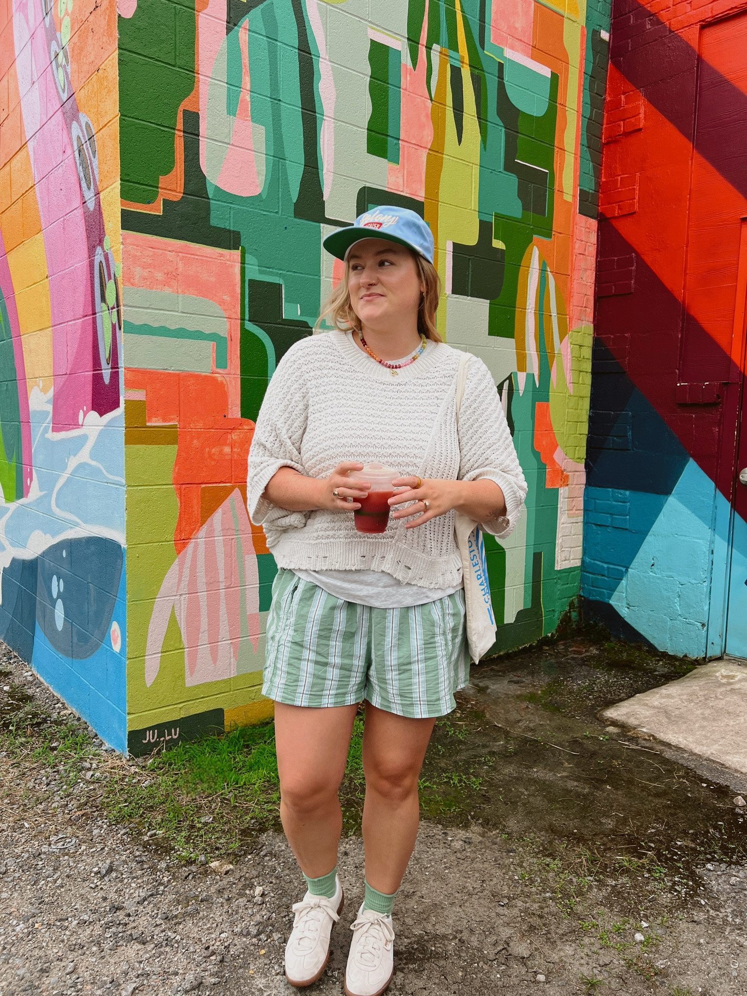 casual style, free people boxer shorts, midsize style, distressed sweater, summer outfits, colorful style 

#LTKMidsize #LTKStyleTip #LTKFindsUnder100