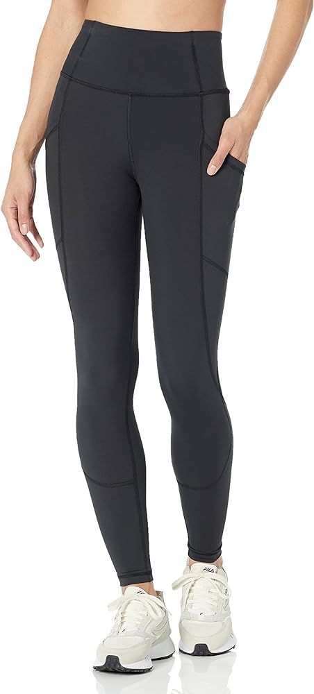 Amazon Essentials Women's Active Sculpt High Rise Full Length Legging with Pockets (Available in ... | Amazon (US)