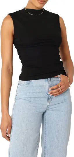 Nissa Mock Neck Sleeveless Top | Nordstrom