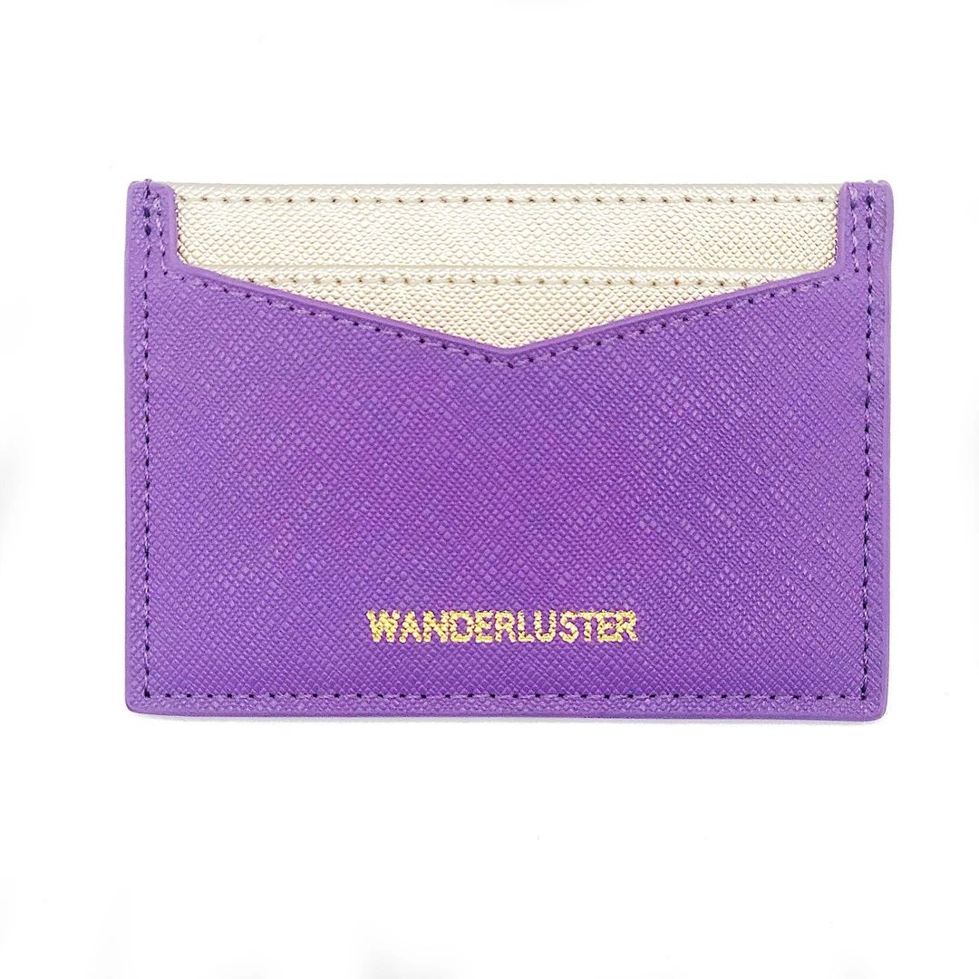 Wanderluster : Credit Card Wallet | Travel wallet, wanderlust, credit card wallet case, slim wall... | Etsy (US)