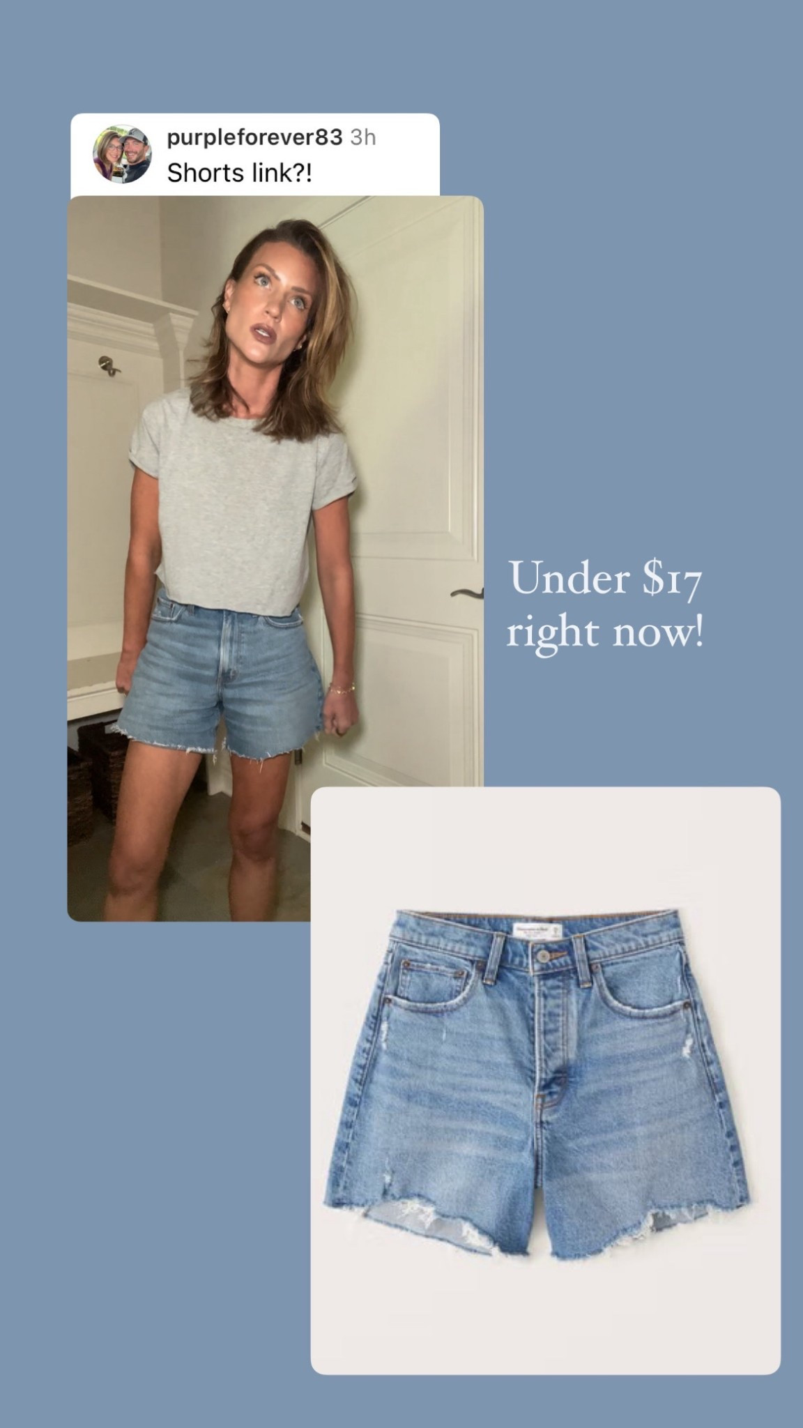 Denim shorts and honestly I would own this tee in every color!



#LTKFindsUnder50 #LTKSeasonal #LTKFindsUnder100