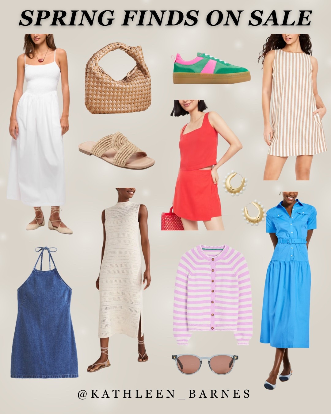 Spring finds from various retailers — everything on sale! Abercrombie use code lotus15 for an additional 15% off 

#LTKSeasonal #LTKSaleAlert