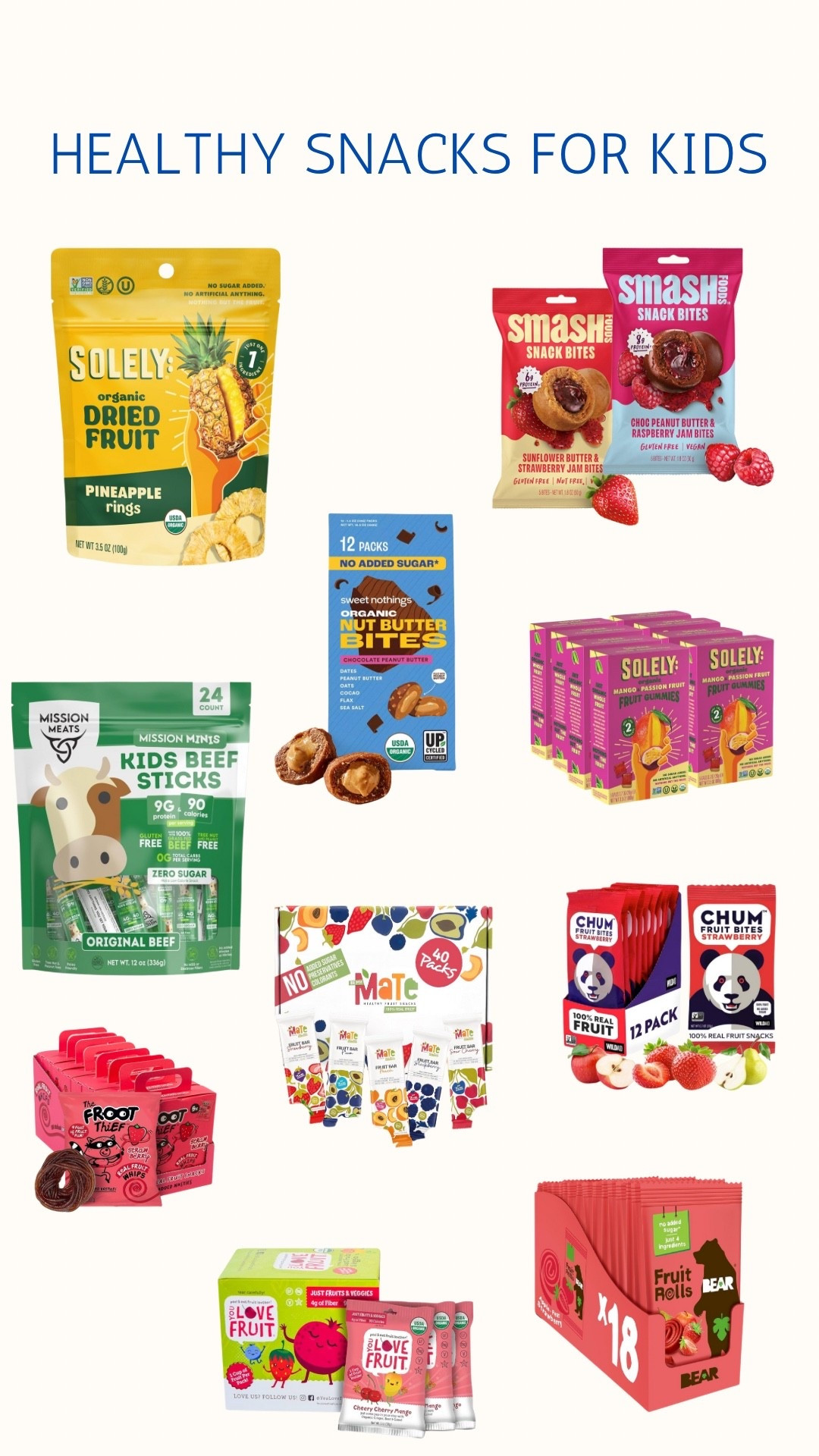 Healthy snacks we love!

#LTKFamily #LTKKids