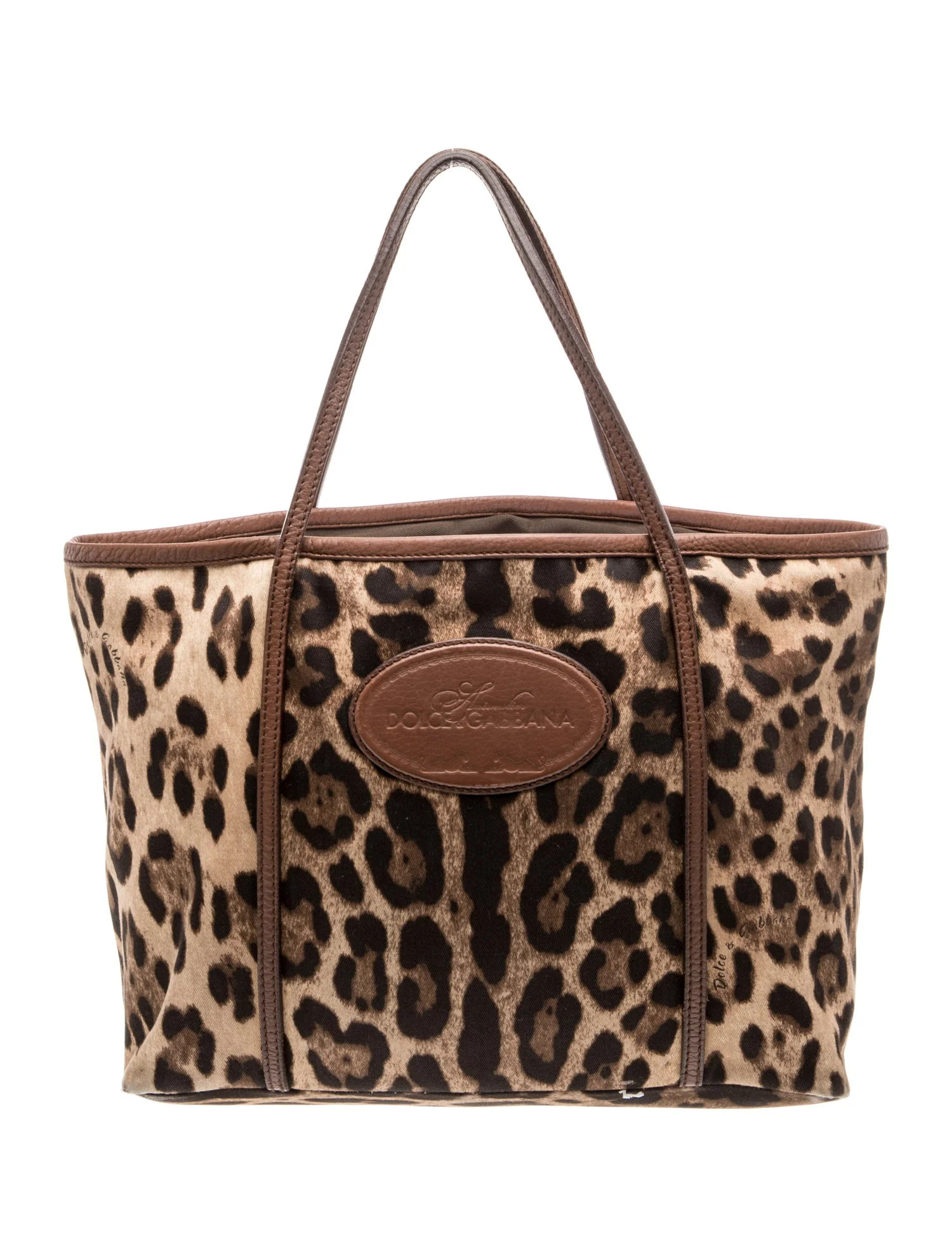 Dolce & Gabbana Canvas Tote - Brown Totes, Handbags - DAG564779 | The RealReal | The RealReal