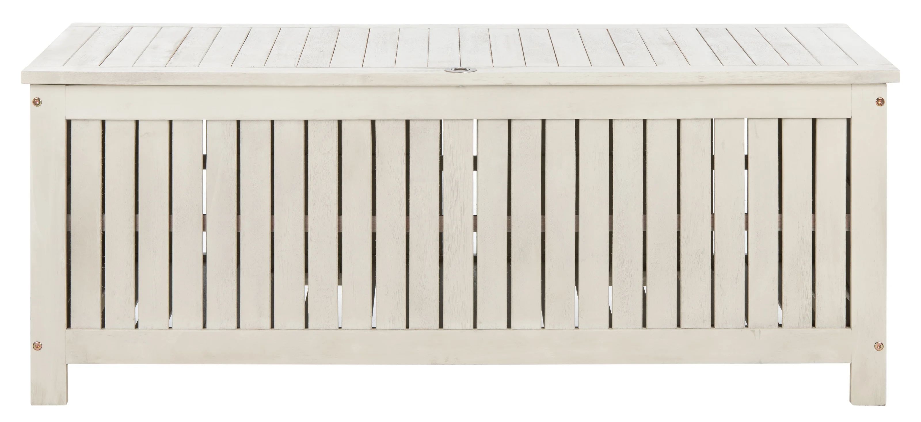 Safavieh Abri 50 Gallons Gallon Water Resistant Eucalyptus Solid Wood Deck Box | Wayfair North America