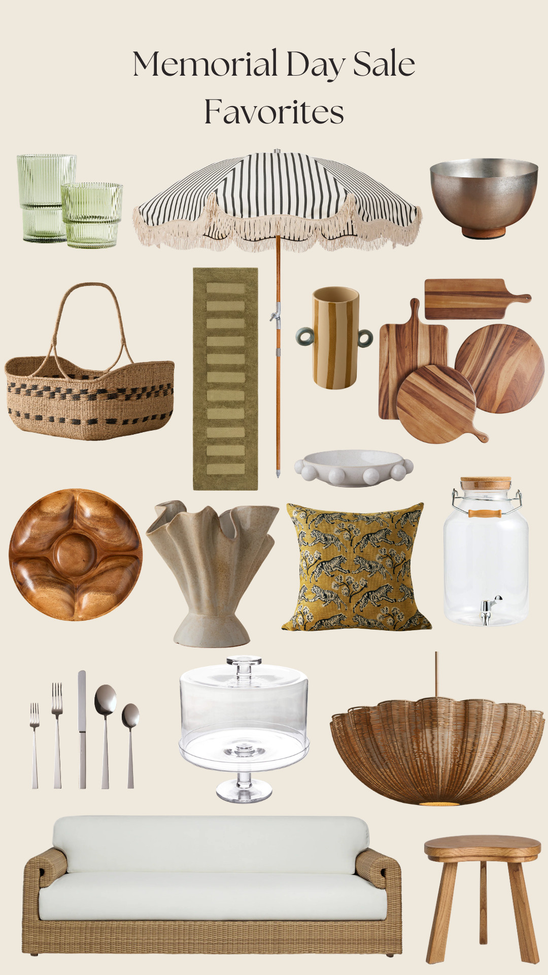 Tons o sales happening right now for Memorial Day and I'm sharing some of my favorite home and kitchen finds from brands like Arhaus, Crate & Barrel, Lulu & Georgia, and Goodee! 

 #LTKfoodie #LTKHome #LTKSaleAlert
