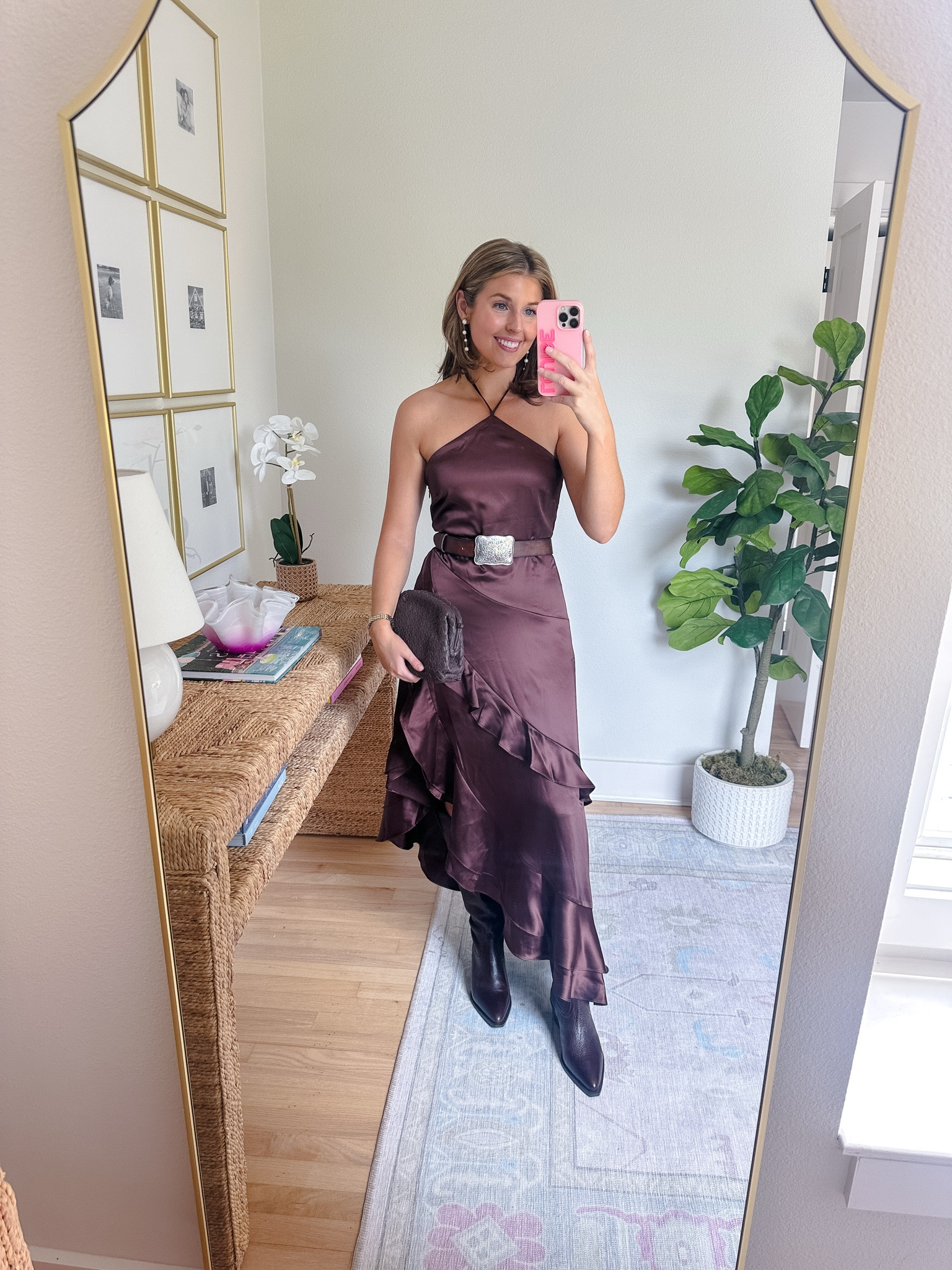 Western chic outfit idea! Wearing a S in dress - TTS