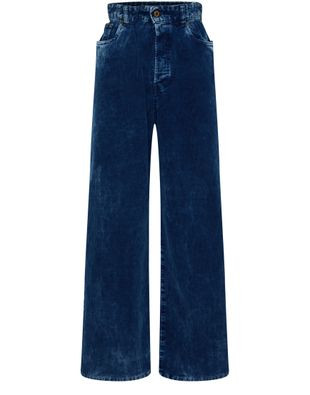 Washed corduroy pants - MIU MIU | 24S US