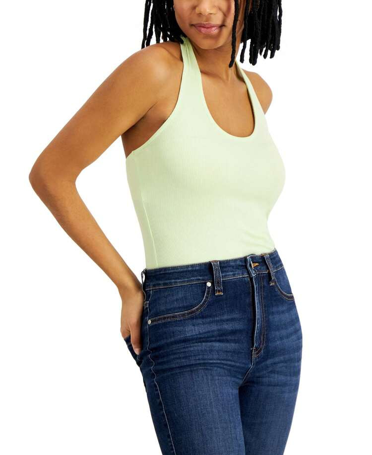 Juniors' Halter Bodysuit | SHEIN