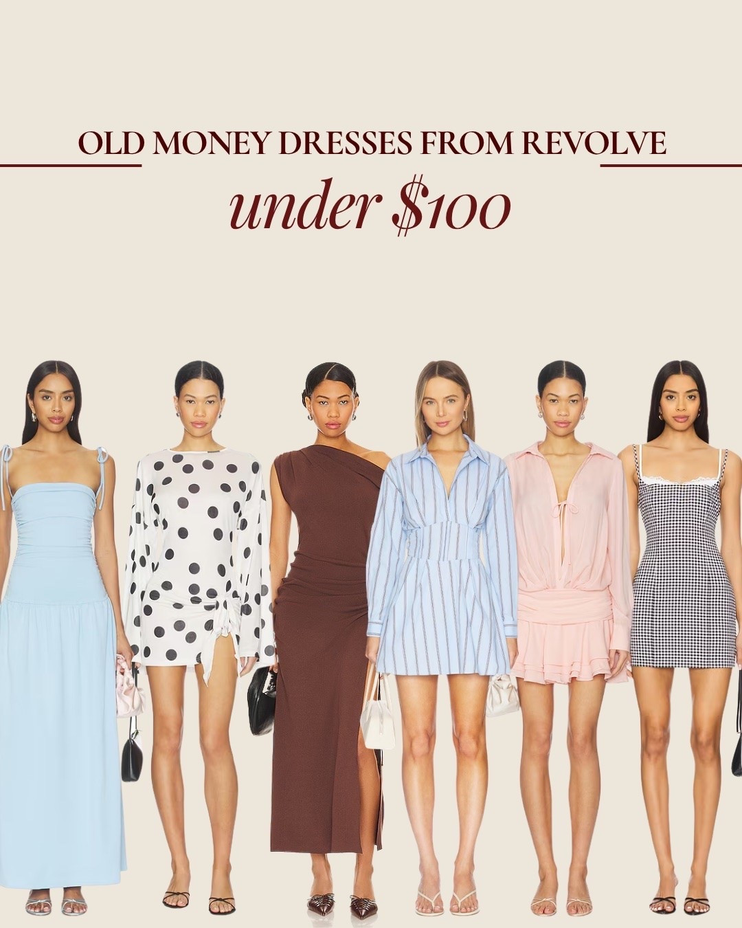 The "old money" dress edit you’ve been waiting for... and yes, they’re all under $100 from Revolve! 🤫✨🏛️🤍

#LTKunder100 #RevolveDress #OldMoneyStyle #ClassicAesthetic #AffordableLuxury #ChicStyle #SummerDresses #QuietLuxuryFashion

#LTKSaleAlert #LTKootd