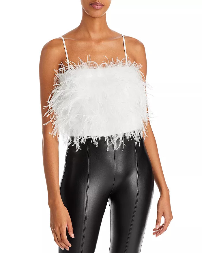 Milly Feather Top | Bloomingdale's (US)