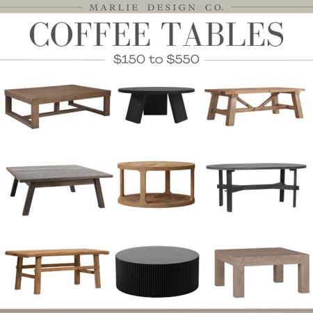 Coffee tables under $550 | home decor | designer inspired | coffee table | | Amazon | Wayfair | neutral home | black coffee table | studio McGee | amber interiors | modern | transitional | organic modern | affordable coffee tables | sale coffee tables | walmart | Wayfair 

#LTKSale #LTKhome #LTKsalealert