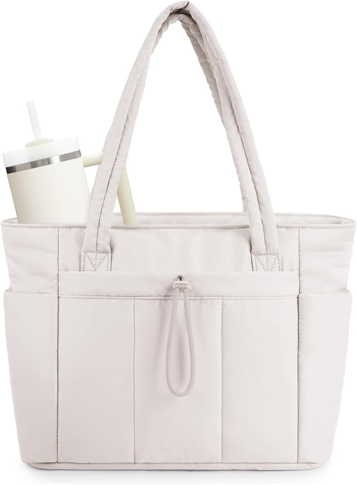 Wandering Nature Tote Bag for Women, Puffy Handbags for Work, Travel, Nurse | Amazon (US)