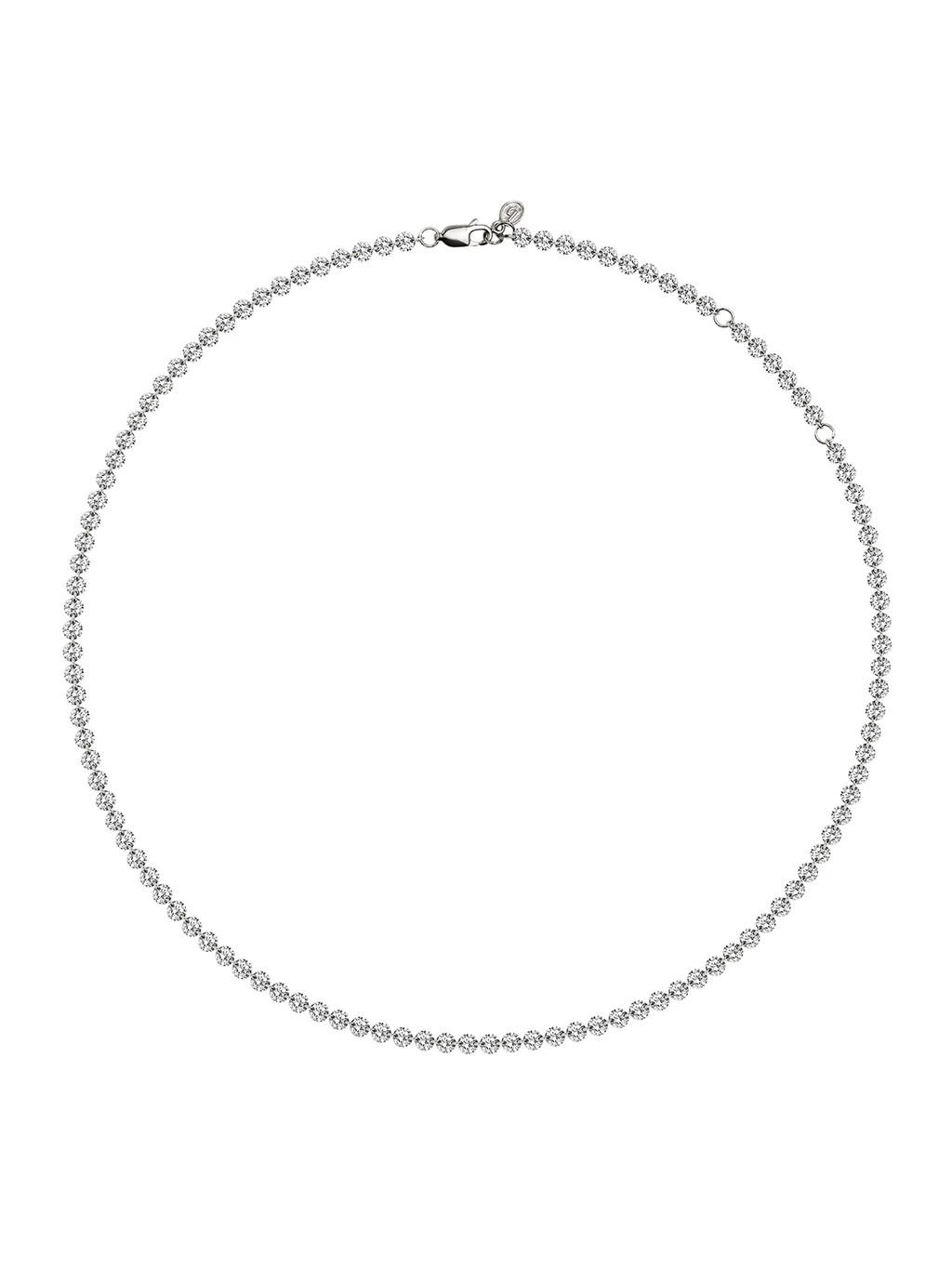 FLOATING ETERNITY NECKLACE IN 3.5MM MOISSANITE | Dorsey