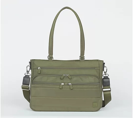 IHKWIP Traverse East/West Medium Tote w/ Crossbody Strap | QVC