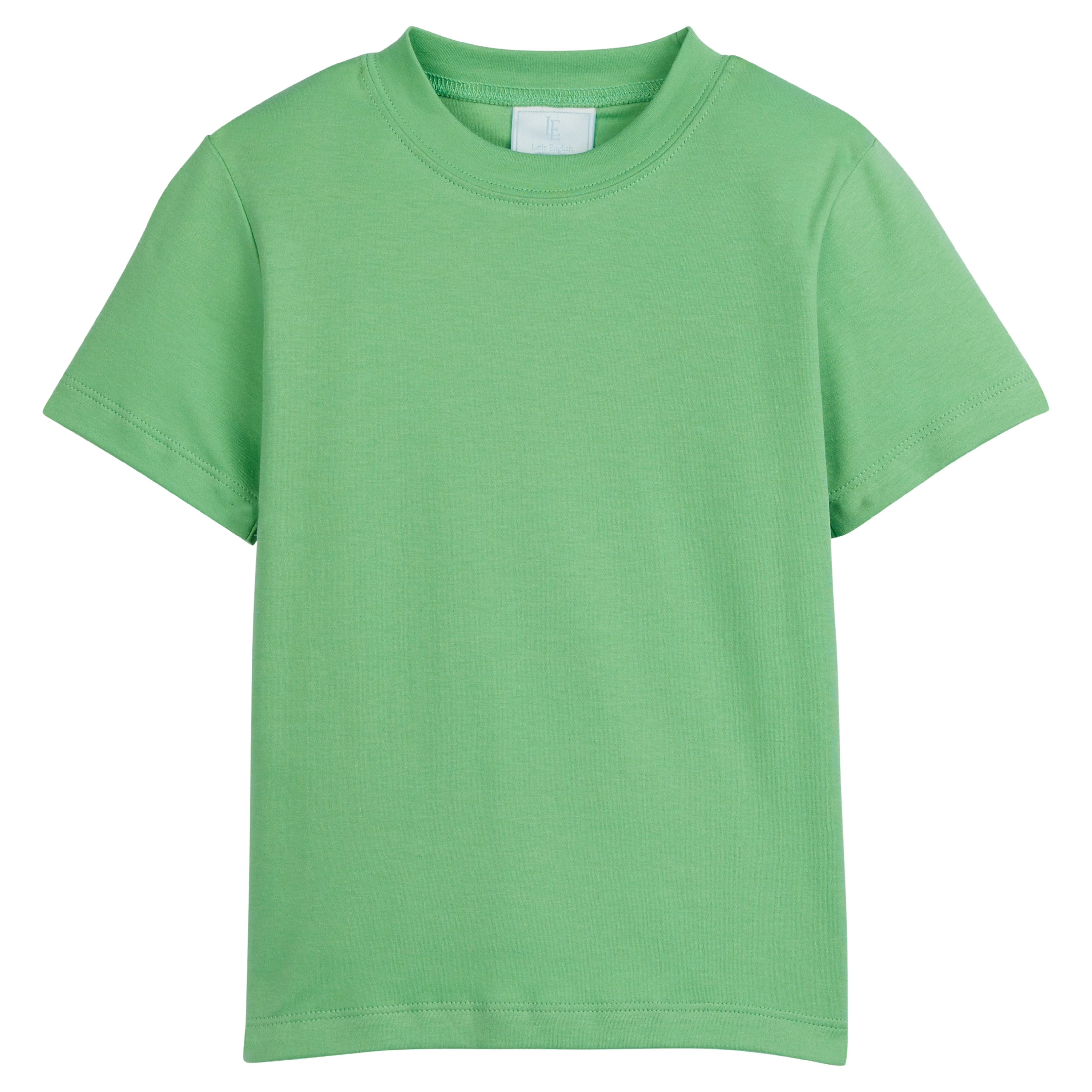 Toddler Classic Green Tee - Little Boy's T Shirt | Little English