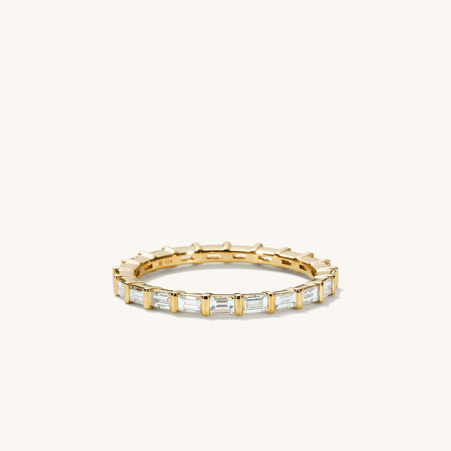 Baguette Diamond Eternity Band | Mejuri Fine Crew