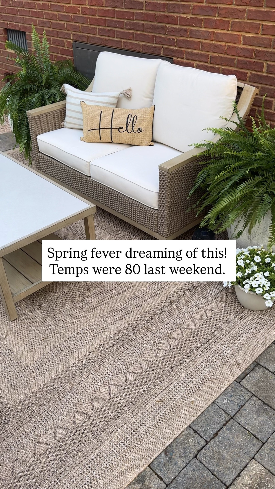 #ad Almost outdoor time. Prepping my outdoor spaces so I am ready to decorate when the pollen is gone. All my favorite finds are from @loweshomeimprovement #lowespartner 

#LTKHome