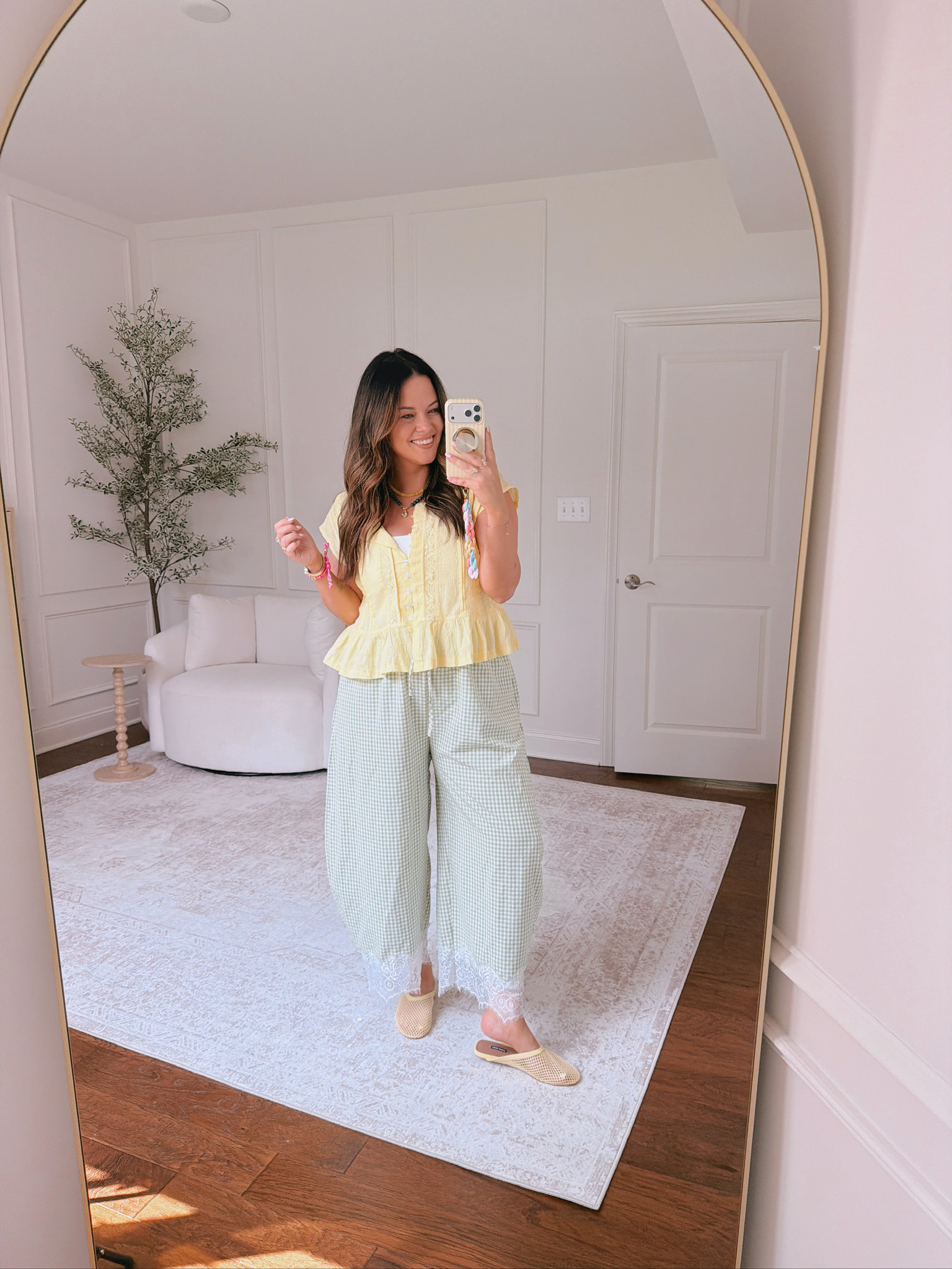 wearing an XL in both pieces 

 #LTKSeasonal #LTKMidsize