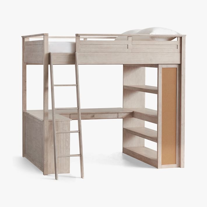 Sleep & Study® Loft Bed | Pottery Barn Teen