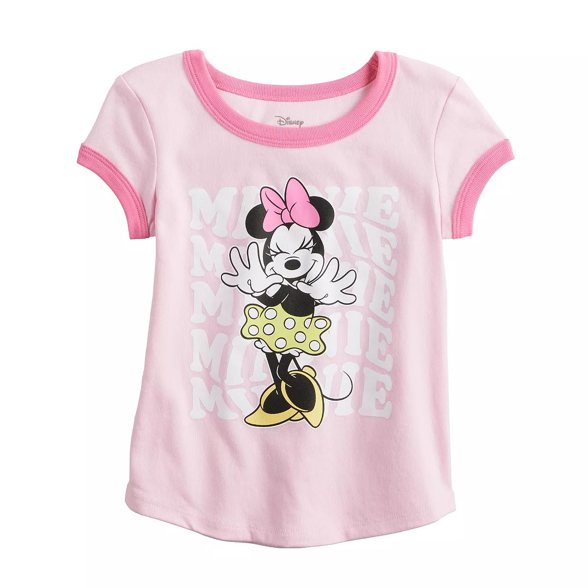 Disney's Minnie Mouse Baby & Toddler Girl Graphic Ringer Tee by Jumping Beans® | Kohl's