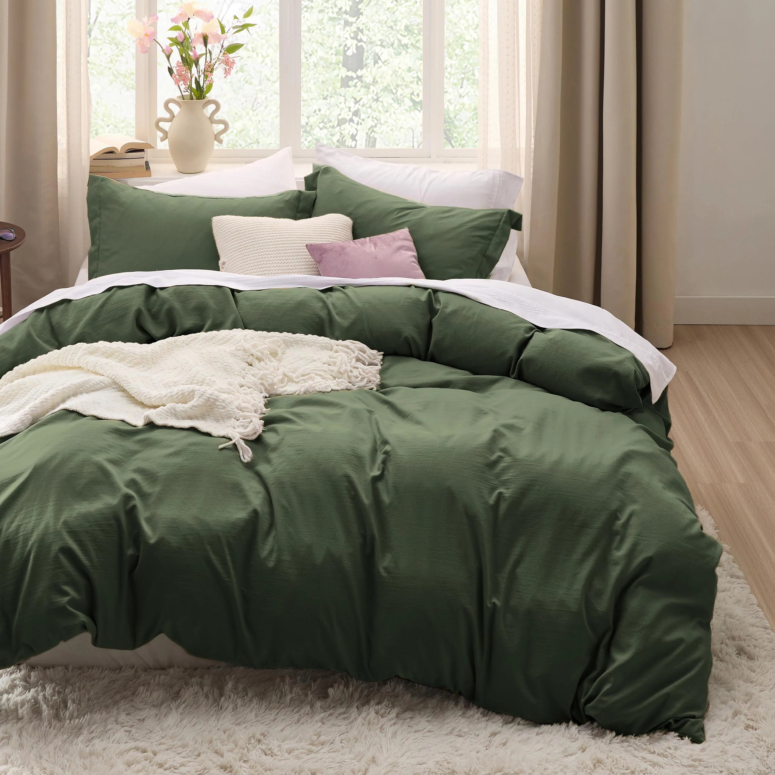 Bedsure Essential Bedsure Super Soft Prewashed Duvet Cover Set 109gsm GentleSoft™️ & Reviews ... | Wayfair North America
