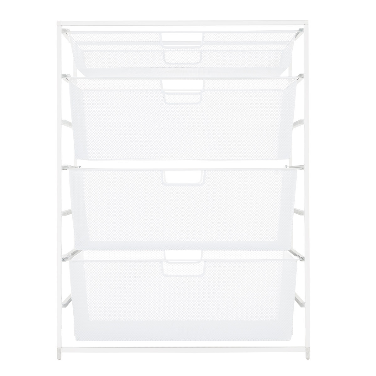 Elfa Wide Drawer Solution White | The Container Store